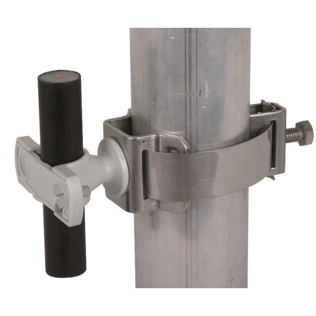 Dehn 275330 Leitungshalter f. HVI-Leitung K-NIRO D 20mm m. Spannbandbef. D 50-300mm