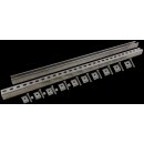 Dehn 123050 C-Montageschienen L 1000mm NIRO (V4A) mit...
