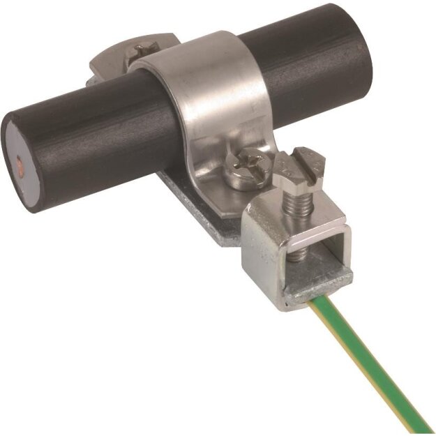 Dehn 405020 PA-Klemme f. HVI-Leitung St/tZn-NIRO D 20mm  A-Querschnitt 4-95mm²