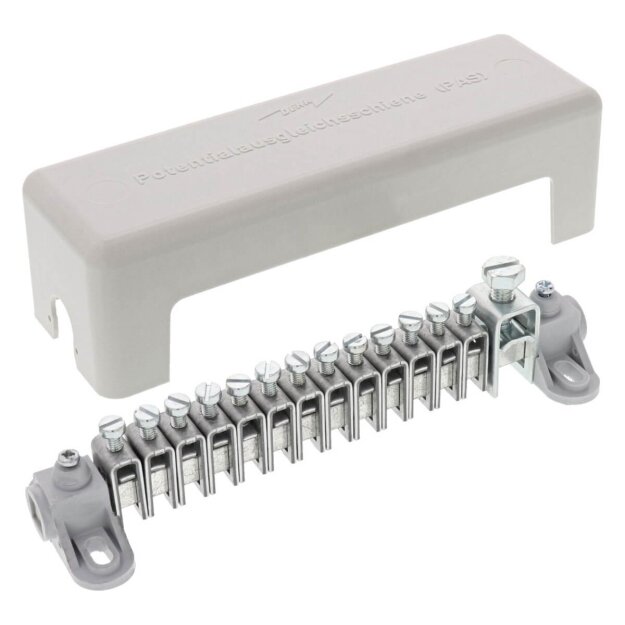 Dehn 563030 Potentialausgleichschiene mit Abdeckung 13x 2,5-25mm² 1x 16-95mm²