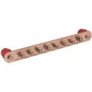 Dehn 472227 PA-Schiene ohne Abdeckung Cu m. Schrauben M10...