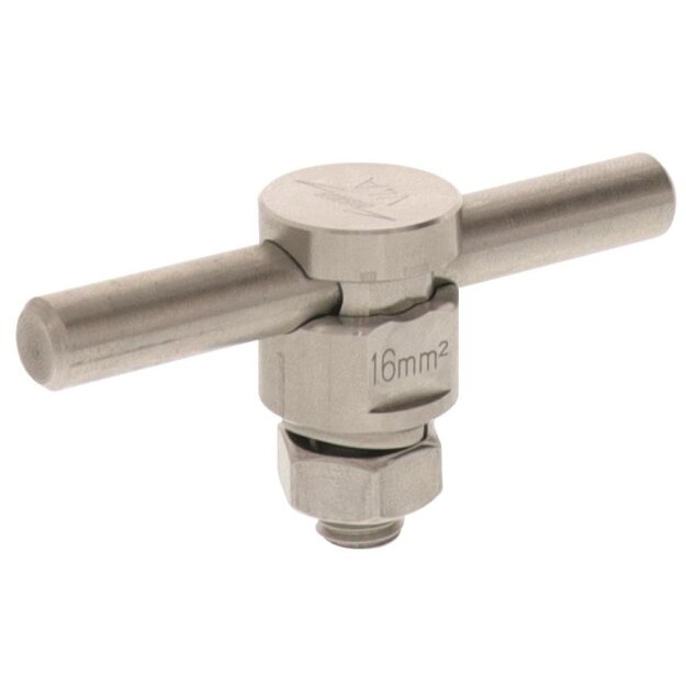 Dehn 540122 UNI-KS-Verbinder NIRO (V4A) f. Rd 6-10mm oder 16-50mm² mehrdrähtig