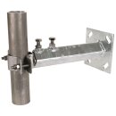 Dehn 105347 Wandbefestigung  St/tZn-NIRO für Rohre D...
