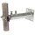 Dehn 105347 Wandbefestigung  St/tZn-NIRO für Rohre D 40-50mm Wandabstand variabel 230-400mm