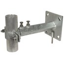 Dehn 105345 Wandbefestigung  St/tZn für Rohre D 60mm...