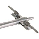 Dehn 625012 TE-Anschlussschelle St/tZn  D 25mm beidseitig...