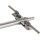 Dehn 625012 TE-Anschlussschelle St/tZn  D 25mm beidseitig mit KS-Verbinder Rd 7-10mm