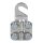 Dehn 444006 Erdungskabelschuh 6-16mm² Ausf. (A) offen M5/M6