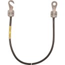 Dehn 416410 Erdungsleitung 16mm²/L 1,0m schwarz m.je...