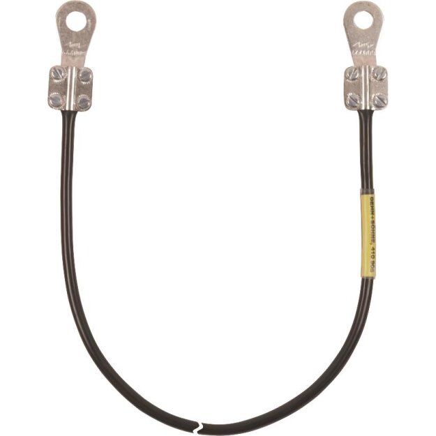 Dehn 416970 Erdungsleitung 16mm²/L 7,0m schwarz m.2 Kabelschuhe (D) geschl. M10