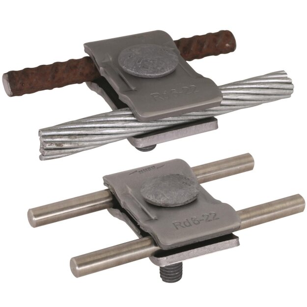 Dehn 306121 Parallelverbinder St/blank f. Rd 6-22mm