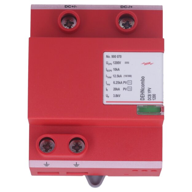Dehn 900070 Kombiableiter DEHNcombo YPV für Photovoltaik-Systeme bis 1200V DC