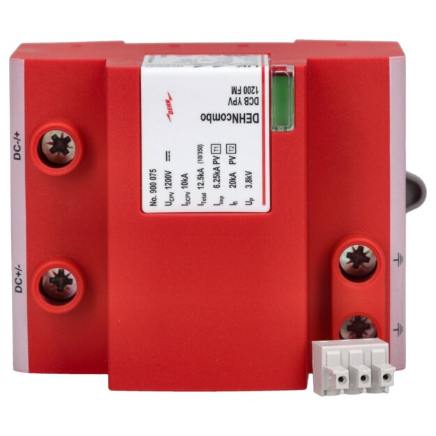 Dehn 900075 Kombiableiter DEHNcombo YPV FM für Photovoltaik-Systeme bis 1200V DC