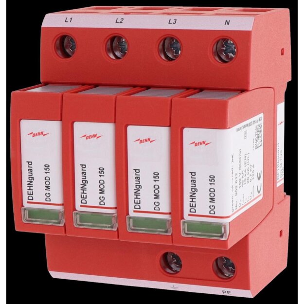 Dehn 952403 Überspannungsableiter Typ 2 DEHNguard M 4-polig für TN-S-Systeme