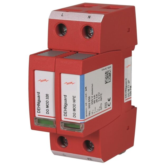 Dehn 952135 Überspannungsableiter Typ 2 DEHNguard M für einphasige TT- und TN-Systeme