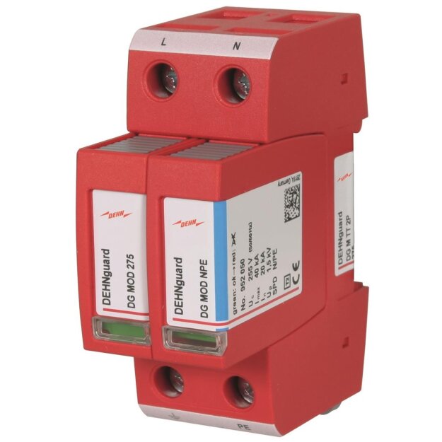 Dehn 952111 Überspannungsableiter Typ 2 DEHNguard M für einphasige TT- und TN-Systeme