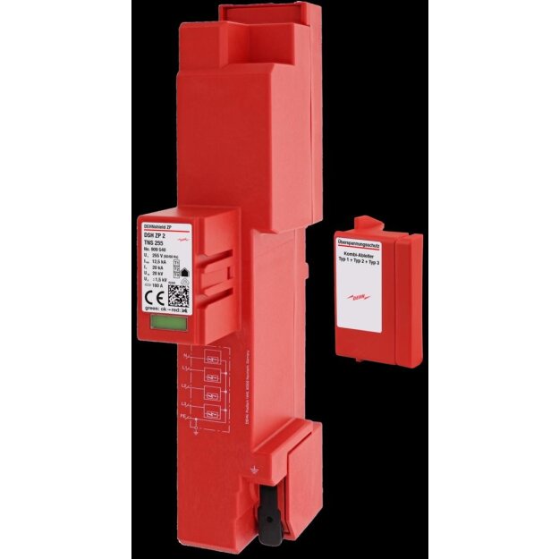 Dehn 909540 Kombi-Ableiter Typ1+2+3 DEHNshield ZP 2 für TN-S-Systeme