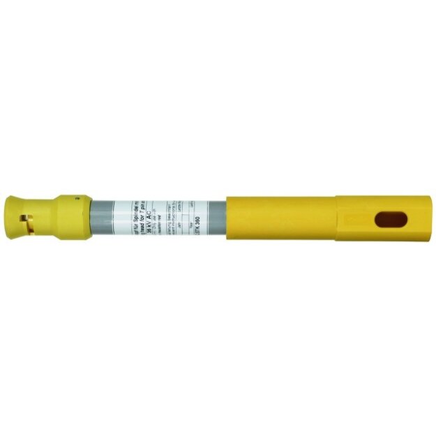 Dehn 766365 Arbeitskopf 36kV m. Steckkupplung u. Spindel-Querstift  L 360 mm