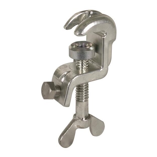 Dehn 774034 Universalerdungsklemme D 20/25mm T 15mm Rd/Fl 20mm m. Flügelschraube