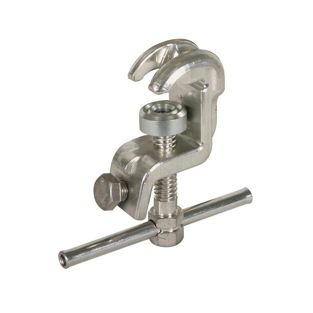 Dehn 774434 Universalerdungsklemme D 20/25mm T 15mm Rd/Fl 20mm m. Schraubknebel