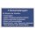 Dehn 700057 WuH-Schild  5 Sicherheitsregeln Werkstoff: Kunststoff