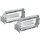 Kaiser 1211-00 Betonbau B¹ Prefix-Systemflügelset 2-teilig Abmessungen 103 x 49 x 36 mm zur Befestigung an der Bewehrung