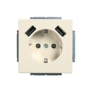Busch-Jaeger 20 EUCB2USB-82 SCHUKO®-/2x USB-Steckdose...