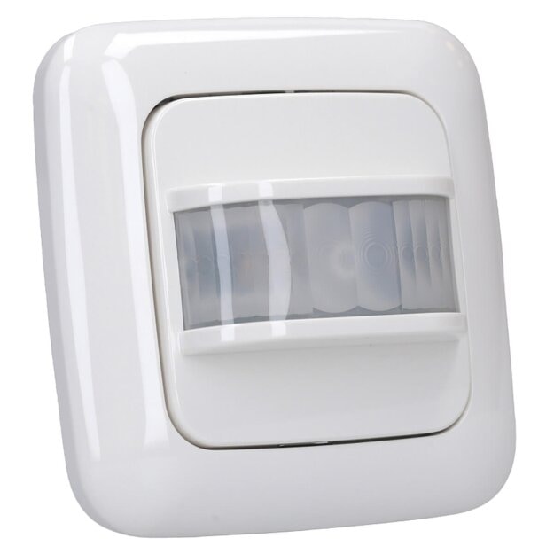 Busch-Jaeger 64761 UJ-214 Busch Wächter 180 flex Komplettset Basic Sensor Relais-Einsatz  Reflex SI-Abdeckrahmen 1-fach Alpinweiß 2CKA006800A2946