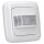 Busch-Jaeger 64761 UJ-214 Busch Wächter 180 flex Komplettset Basic Sensor Relais-Einsatz  Reflex SI-Abdeckrahmen 1-fach Alpinweiß 2CKA006800A2946