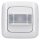 Busch-Jaeger 64761 UJ-214 Busch Wächter 180 flex Komplettset Basic Sensor Relais-Einsatz  Reflex SI-Abdeckrahmen 1-fach Alpinweiß 2CKA006800A2946