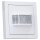 Busch-Jaeger 64761 UJ-84 Busch Wächter 180 flex Komplettset Basic Sensor Relais-Einsatz future linear Abdeckrahmen 1-fach Studioweiß 2CKA006800A2950