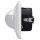 Busch-Jaeger 64764 UJ-214 Busch Wächter 180 flex Komplettset Komfort Sensor Multilinse Relais-Einsatz Reflex SI-Abdeckrahmen 1-fach Alpinweiß 2CKA006800A3020