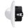 Busch-Jaeger 64764 UJ-914 Busch Wächter 180 flex Komplettset Komfort Sensor Multilinse Relais-Einsatz balance SI-Abdeckrahmen 1-fach Alpinweiß 2CKA006800A3023