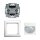 Busch-Jaeger 64764 UJ-914 Busch Wächter 180 flex Komplettset Komfort Sensor Multilinse Relais-Einsatz balance SI-Abdeckrahmen 1-fach Alpinweiß 2CKA006800A3023