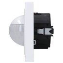 Busch-Jaeger 64764 UJ-84 Busch Wächter 180 flex Komplettset Komfort Sensor Multilinse Relais-Einsatz future linear Abdeckrahmen 1-fach Studioweiß 2CKA006800A3024