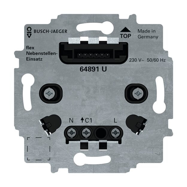 Busch-Jaeger 64891 U Nebenstellen-Einsatz flex 2CKA006800A3050