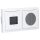 Busch-Jaeger 8220 UJ-84-101 Busch-Radio DAB+ Komplettset Studioweiß future® linear 2CKA008200A0233