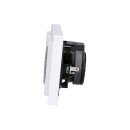 Busch-Jaeger 8270 UJ-84-101 Busch-Radio BTconnect DAB+ Komplettset Mit Bluetooth Schnittstelle zur Musikwiedergabe Studioweiß Multimedia 2CKA008200A0236