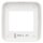 Busch-Jaeger 8252-214-101 Zentralscheibe für Busch-Radio DAB+ 8215 U-101, Btconnect DAB+ 8217 U-101 und iNet 8216 U Alpinweiß Reflex SI 2CKA008200A0239