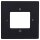 Busch-Jaeger 8252-885-101 Zentralscheibe für Busch-Radio DAB+ 8215 U-101, Btconnect DAB+ 8217 U-101 und iNet 8216 U Schwarz matt future® linear 2CKA008200A0260