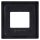 Busch-Jaeger 8252-885-101 Zentralscheibe für Busch-Radio DAB+ 8215 U-101, Btconnect DAB+ 8217 U-101 und iNet 8216 U Schwarz matt future® linear 2CKA008200A0260