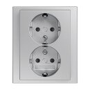 Busch-Jaeger 202 EUJB-83 SCHUKO Doppelsteckdose volle...