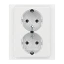 Busch-Jaeger 202 EUJB-84 SCHUKO Doppelsteckdose volle...