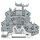 Wago 2000-2257 Doppelstockklemme PE/L mit Beschriftungsträger 1 mm² grau