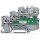 Wago 2000-5311/1102-950 3-Leiter-Initiatorenklemme LED gelb für PNP-(plus-)schaltende Initiatoren 1 mm² grau