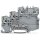 Wago 2000-5317/101-000 3-Leiter-Aktorenklemme für NPN-(minus-)schaltende Aktoren mit PE-Anschluss 1 mm² grau