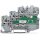 Wago 2000-5317/1102-950 3-Leiter-Aktorenklemme LED gelb für PNP-(plus-)schaltende Aktoren mit PE-Anschluss 1 mm² grau