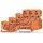 Wago 2000-5457 4-Leiter-Initiatoreneinspeiseklemme für PNP (plus)-schaltende Initiatoren mit PE-Anschluss 2,5 mm² orange