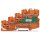 Wago 2000-5477/1102-953 4-Leiter-Initiatoreneinspeiseklemme LED grün mit PE-Anschluss 1 mm² orange
