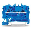 Wago 2001-1204 2-Leiter-Durchgangsklemme 1,5 mm² blau